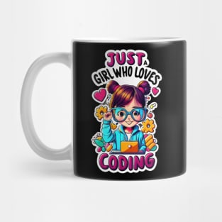 Just A Girl Who Loves Coding Mug